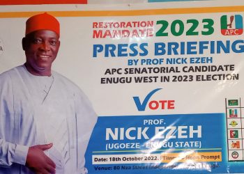 I will Save Enugu West From Worst Developed Constituency in Nigeria – Prof. Nick Ezeh