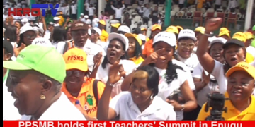 Teachers’ Summit: Gov Ugwuanyi praises PPSMB Boss, raises Teachers hope