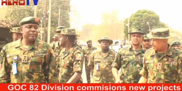 GOC, Umar Commissions new projects in Enugu