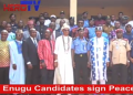 Election: Enugu Candidates, parties sign Peace Accord