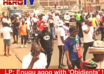 Election: ‘Obidients’ 10 Million Man Match Shuts Down Enugu