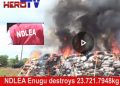 NDLEA Enugu Destroys over 23. 721kg Illicit Drugs as Fight Against Drug Abuse Continues