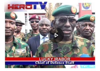 Sit-at-Home: Chief Of Defense Staff, Irabor Visits South East, Commend Troops