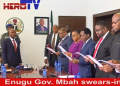Breaking: Enugu Governor, Mbah swears-in new Special Advisers