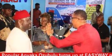 Watch: Anyaka Ozubulu performance shakes fans during the opening of EASYWAY plaza Trade Fair, Lagos