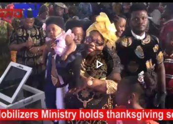 Mobilizer Ministry holds thanksgiving service, says it’s a year of victory