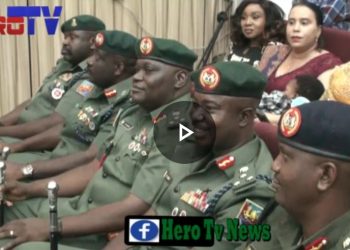 VIDEO: PROMOTION COMES WITH LOTS OF OF RESPONSIBILITIES – GOC CHARGED PROMOTED ARMY OFFICERS