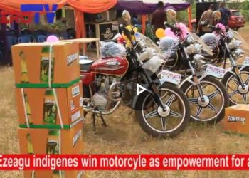 VIDEO: 3 INDIGENES OF EZEAGU WIN MOTORCYCLES AT THE 2024 FARMERS EMPOWERMENT