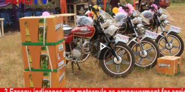 VIDEO: 3 INDIGENES OF EZEAGU WIN MOTORCYCLES AT THE 2024 FARMERS EMPOWERMENT