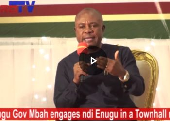 VIDEO: Watch Full Speech Of Enugu Gov, Mbah At The Townhall Meeting Today in Enugu