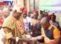 VIDEO: Watch How Igwe Nwobodo And Hon Johnmary Anagolu Attend Memorial Event in Ezeagu
