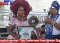 VIDEO: Enugu Journalist, Ndidi Conferred With EZINWANNEM Title By Women Association