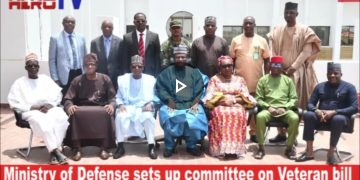 VIDEO: Defense Ministry Nominates Emeka Igwesi As Member On Review Of Veteran Bill