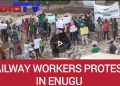 VIDEO: RAILWAY WORKERS PLAN LEGAL ACTION AGAINST ENUGU GOVT  IF……….