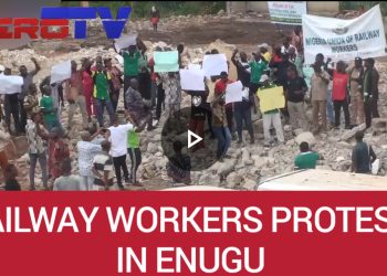 VIDEO: RAILWAY WORKERS PLAN LEGAL ACTION AGAINST ENUGU GOVT  IF……….