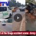 VIDEO: Army Says, No Checkpoint at the Enugu Fatal Accident Scene Against Public Speculation