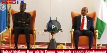 VIDEO: Visionary Leadership in Enugu Attracted Us – United Nations Explains