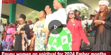 VIDEO: EMBER MONTHS, Enugu Women Go Spiritual, Hand State Over To God