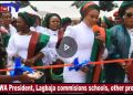 VIDEO: PRESIDENT ARMY WIVES, LAGBAJA COMMISSIONS MULTIPLE PROJECTS, DISTRIBUTE PALLIATIVE