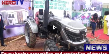 VIDEO: Enugu Begins Assembling And Production of Tractors, Gov Mbah Lays Foundation