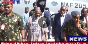 VIDEO: Tinubu Will End Insecurity In South East, Minister Of Defence, Abubakar Says, Meets Stakeholders