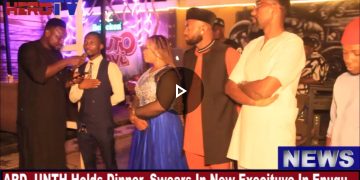 DINNER VIDEO: Resident Doctors UNTH Swear-In New Executive, Appeal For Better Welfare Package