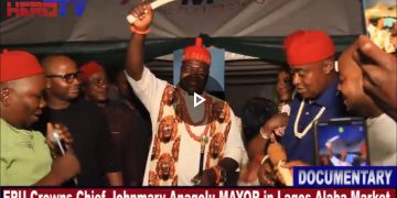 VIDEO: EPU Crown Chief Johnmary Anagolu MAYOR of Alaba Int’l Market Lagos