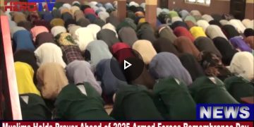 VIDEO: Muslims In Prayer For Nigeria , Eternal Repose Of Fallen Heroes
