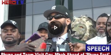 VIDEO: PHYNO, Team Visits Enugu Governor, Prepares For November ‘Phyno Fest’