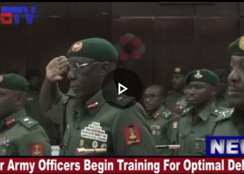 VIDEO: Senior Army Officers In A Week Division Training At 82 Div Enugu