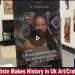 VIDEO: Watch Enugu Female Artist Pull a Stunt At the UK Art/Craft Exhibition