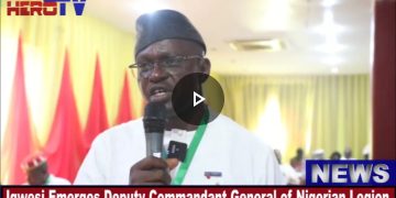 VIDEO: Jubilation As Igwesi Emerges Deputy Commandant General of Nigerian Legion