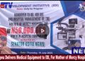 VIDEO: Sen Ngwu Delivers N50m Med Equipment To Mother Of Mercy Hospital, Ihe, Courtesy Of IDI, Pledges More N50m