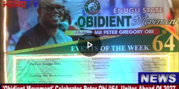 VIDEO: ‘Obidient Movement’ Plans 2027 Shock, Celebrates Peter Obi @64 In Enugu