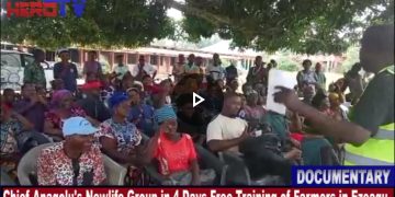 VIDEO: Ezeagu Farmers Trained On Organic Fertilizer, Pesticides Etc By NewLife Group Funded By Chief Johnmary ANAGOLU
