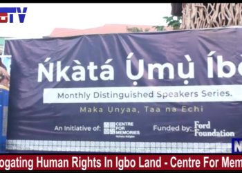 VIDEO: Centre For Memories Touch-lights Human Rights In Igbo Land, Howfar….