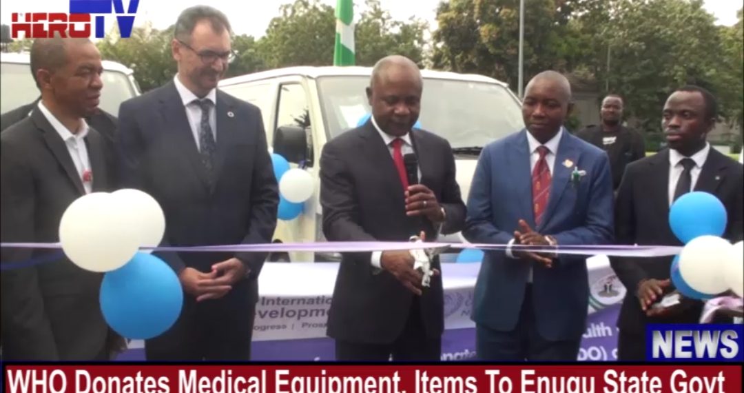 WHO, FCDO, Donates Med Equipment To Enugu Govt For Nursing Colleges