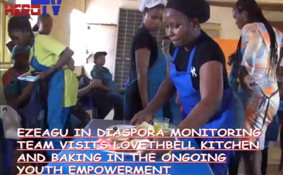 VIDEO: Kitchen And Baking Students Rejoice As Ezeagu In Diaspora Monitoring Team Visits