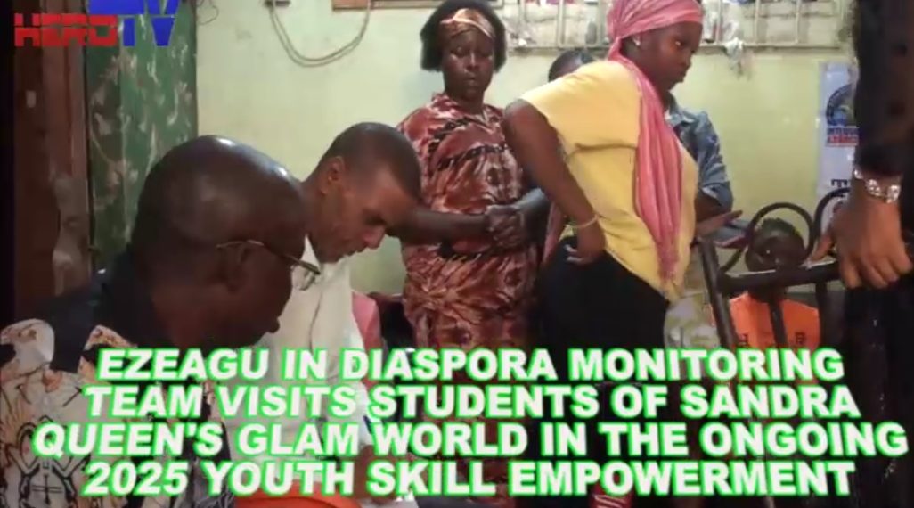 VIDEO: Watch The Ongoing Monitoring Of 2025 Ezeagu In Diaspora Youth Training For Make-Up Students