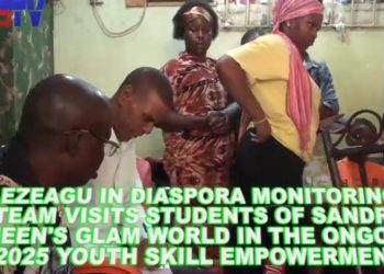 VIDEO: Watch The Ongoing Monitoring Of 2025 Ezeagu In Diaspora Youth Training For Make-Up Students