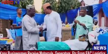 VIDEO: Kano Stands Up For E&C Logistics,  Customers Win Motorcycle, Gadgets, Fridges, Etc
