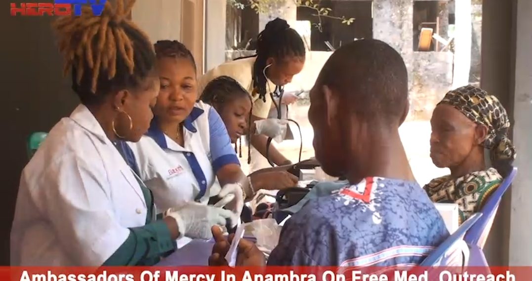 VIDEO: Ambassadors Of Mercy Foundation Takes Free Medical Mission To Ekwulumili, Anambra