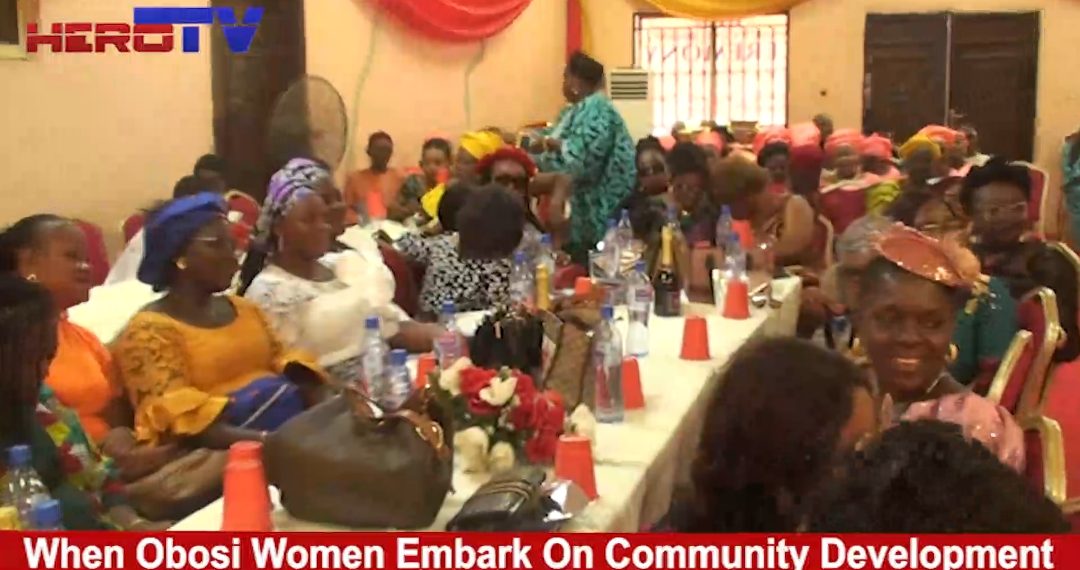 VIDEO: Prof. Udeze, Amb. Nweke, Amb. Amụta, Others Bestowed With Award Titles By Obosi Development Union Women