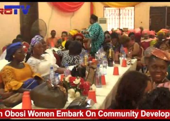 VIDEO: Prof. Udeze, Amb. Nweke, Amb. Amụta, Others Bestowed With Award Titles By Obosi Development Union Women