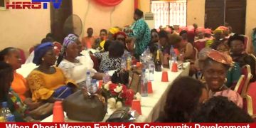 VIDEO: Prof. Udeze, Amb. Nweke, Amb. Amụta, Others Bestowed With Award Titles By Obosi Development Union Women