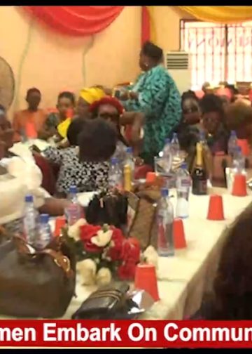 VIDEO: Prof. Udeze, Amb. Nweke, Amb. Amụta, Others Bestowed With Award Titles By Obosi Development Union Women
