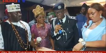 VIDEO: Olo Town Assembly Lagos Branch Hosts Son, CP Uzoefuna Promoted To Commissioner of Police