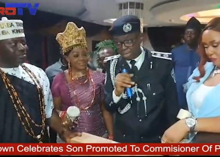 VIDEO: Olo Town Assembly Lagos Branch Hosts Son, CP Uzoefuna Promoted To Commissioner of Police