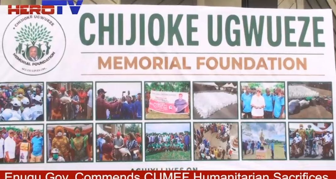 VIDEO: Gov Mbah Pledges Partnership With CUMEF, As Youth, Widows, Disability Show Gratitude