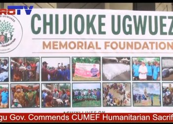 VIDEO: Gov Mbah Pledges Partnership With CUMEF, As Youth, Widows, Disability Show Gratitude